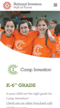 Mobile Screenshot of campinvention.org